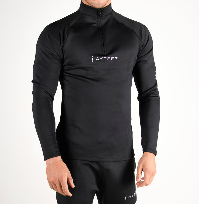 Nomad 1/4 Zip - Black